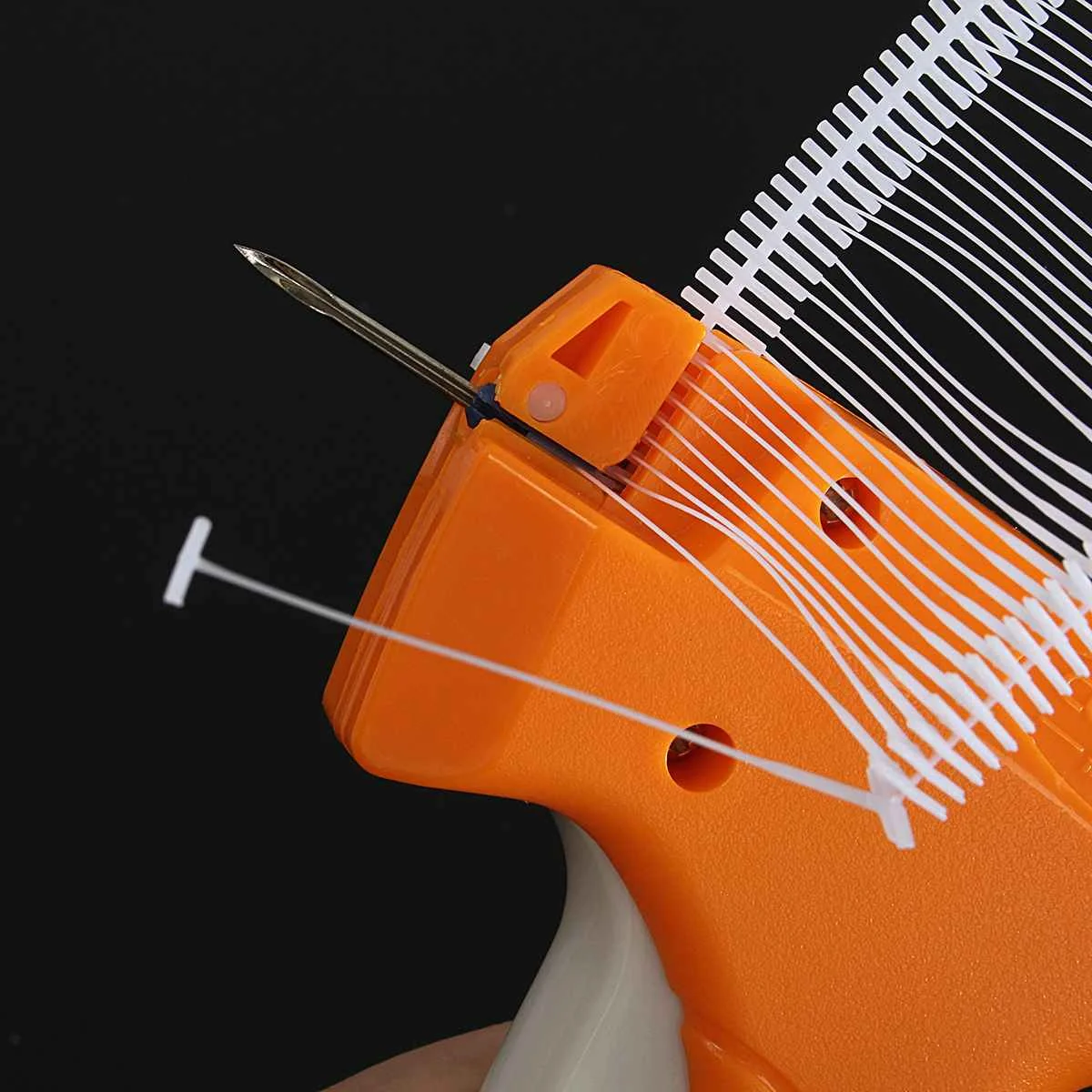 Máquina etiquetadora de ropa, etiqueta de precio de ropa para pistola, etiqueta de etiquetado para pistola, 5000Barbs + juego de agujas, pistola etiquetadora