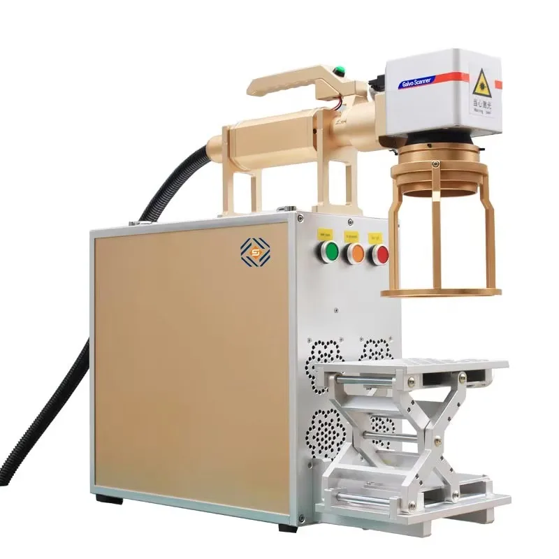 

Mini High Precision Small Handheld 30W 50W Fiber Metal Engraving Marking Marker Machine
