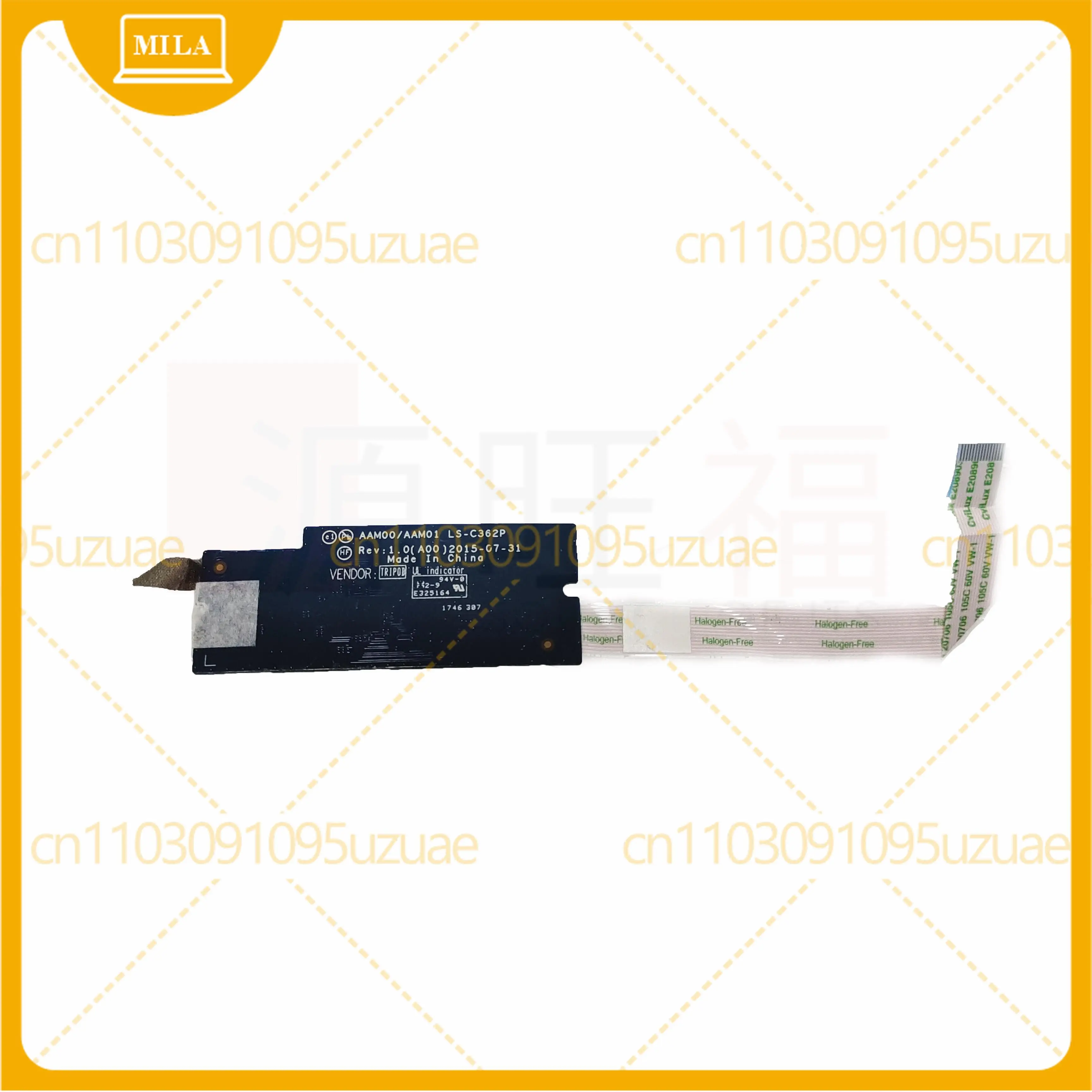 2pcs For DELL XPS 15 9550 9560 M5510 M5520 Keyboard Link Small Board LS-C362P