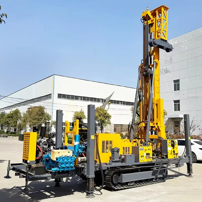YG Customized Heavy Duty Well Drilling Machine With 2625ft Max Depth And Rock Penetration Capability Certified