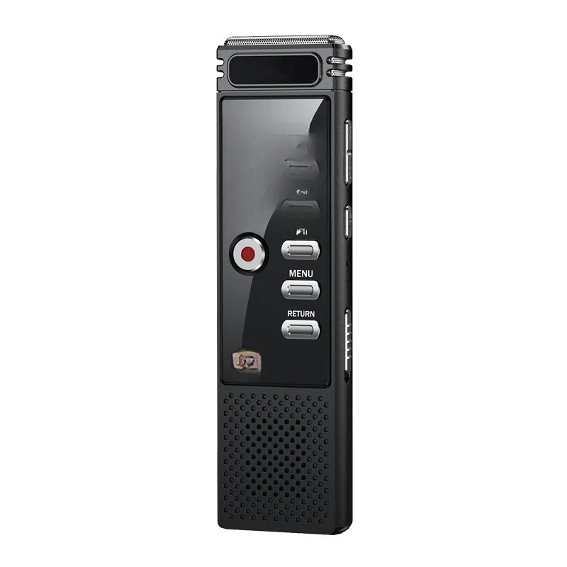 

2025 new high definition color screen card recorder noise reduction voice control class professional conference portable
