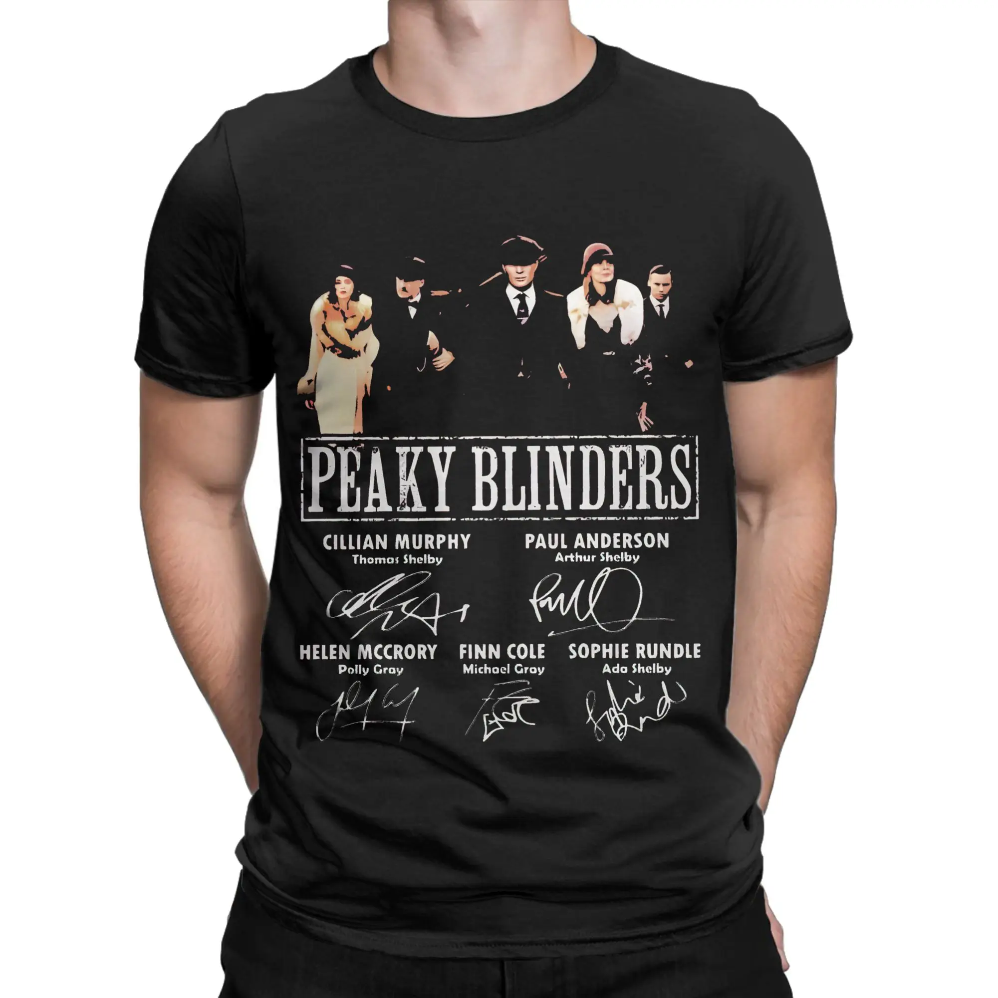 Tommy Shelby Peakys Blinders The Immortal Man Apparel Men Women T Shirt Cotton Tee Printed  Tops T-shirt