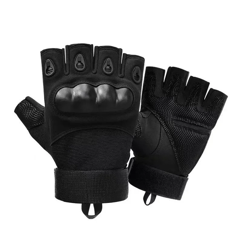 Tactical Half Finger Gloves Sports Cycling Outdoor Men\'s and Women\'s Gloves Military Fans Fitness Anti slip Gloves Sports Gloves