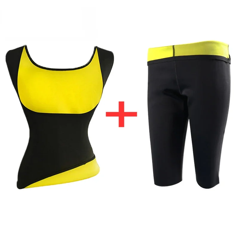 Damen Sauna-Schwitzanzüge, Schlankheitshosen, Schwitzweste, Shapewear, Gewichtsverlust, Fettverbrennung, Korsett, Körperformer, Bauchweg-Gürtel für das Fitnessstudio