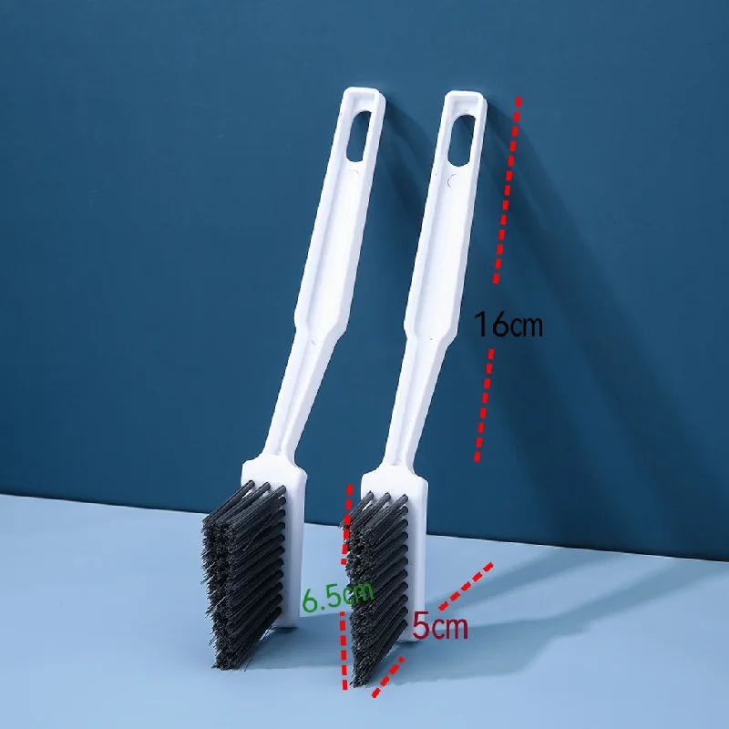 Toilet Floor Brush Toilet Tile Corner Groove Narrow Cleaning Brush Window Sill Hard Bristles Small Cleaner Brush