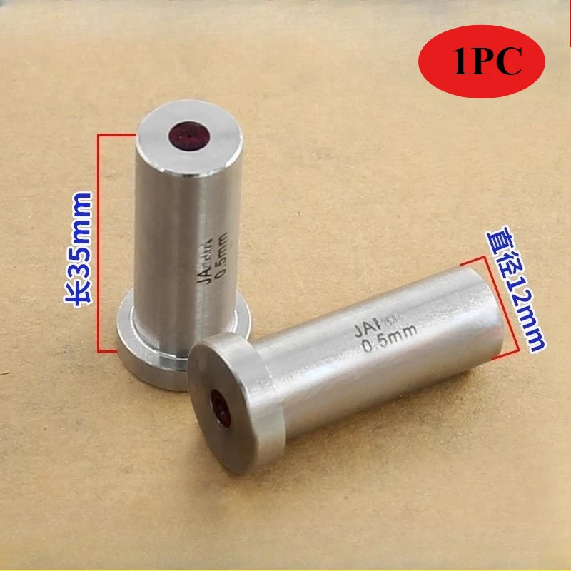 WEDM S150 TS Ruby Drill Pipe Guide Dies 12*16*35mm Diameter 0.10mm to 3.0mm For Agie Charmilles EDM Drilling Machine Service