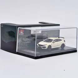 LCD Original Alloy 1:64 Civic Type R FK8 2017 Car Model Adult Classic Collection Static Display Souvenir Gift Boy Toy