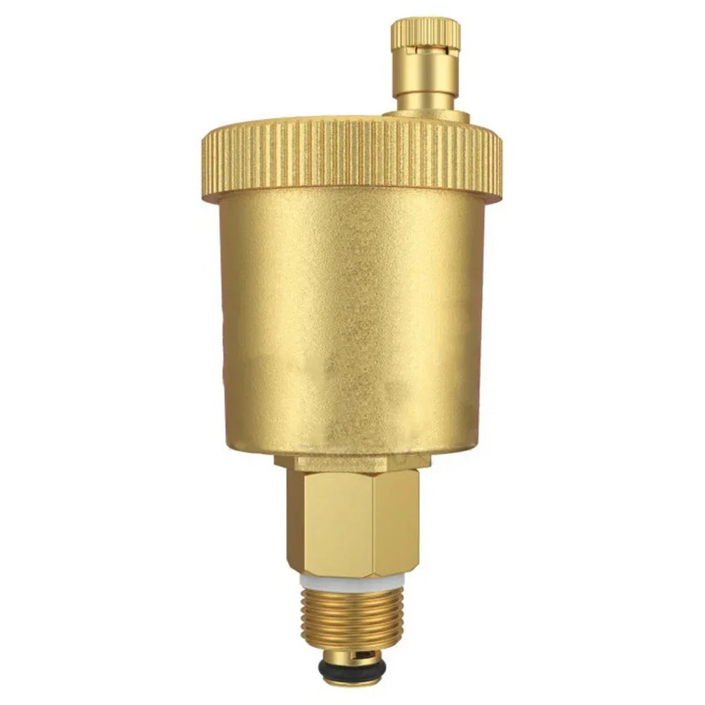 

HVAC Installation Air Bleed Valve Brass Exhaust Valve 3 8 Inch Bidirectional Air Flow Hydraulic Control Mechanism
