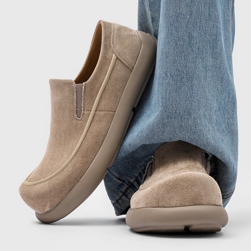 

Men's casual loafers Retro and fashion British style Party leisure high-quality Outdoor Street Autumn/Winter Shoes 38-46