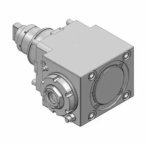 Original New WTO 420132015-60 Turret VDI Tool Holder BMT65P Live Tooling ER32 X Axis for CNC Lathe