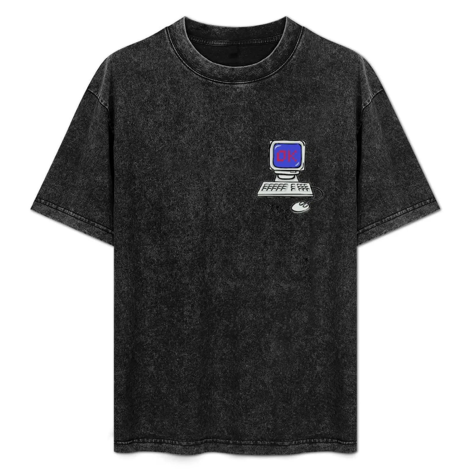 

OK COMPUTER, radiohead inspired T-Shirt Casual All Match Tee Shirt for Men
