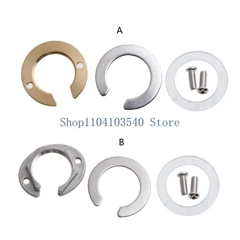 02DC C-Type Faucet Anti-Loosing NUT อุปกรณ์ก๊อกน้ำทนทานและแข็งแรง 32 มม./1.26''