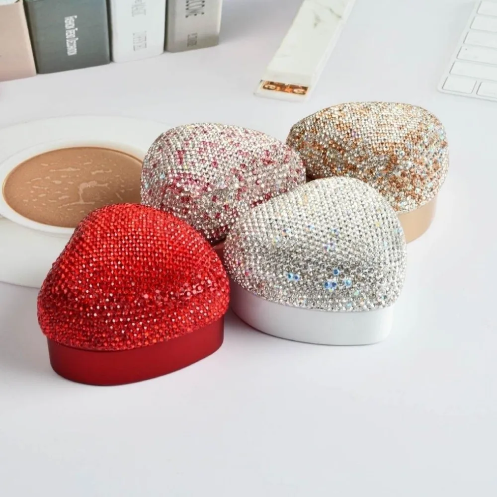 

Diamond LED Light Ring Box Storage Ring Display Heart Shape Gift Boxes Proposal Confession Valentine Gift Packaging Box Birthday