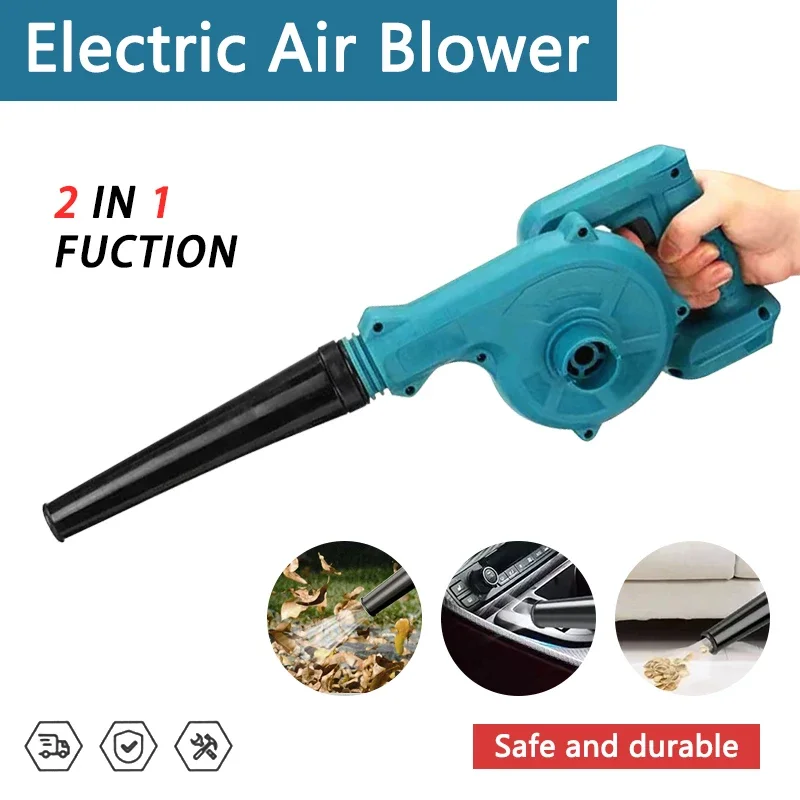 Electric Air Blower Garden Cordless  Vacuum Cleaner Dust Computer Collector Hand Operat Power Tools Compatible Makita Battery