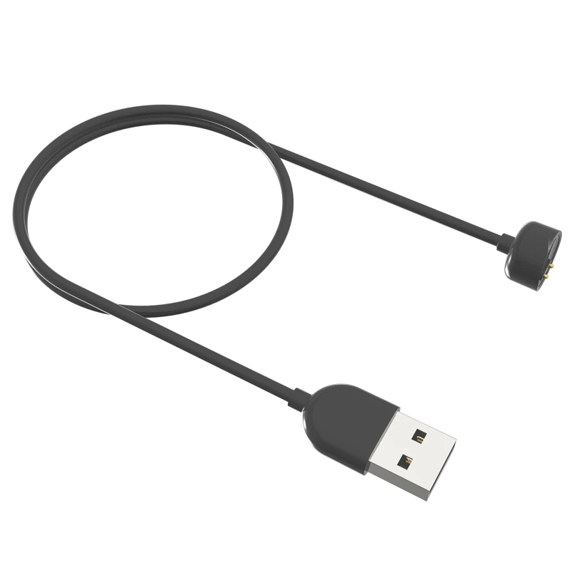 محول الطاقة المغناطيسي شاحن مهد حامل قفص الاتهام قاعدة ل Amazfit الفرقة 5 ساعة ذكية المحمولة USB كابل شحن سريع