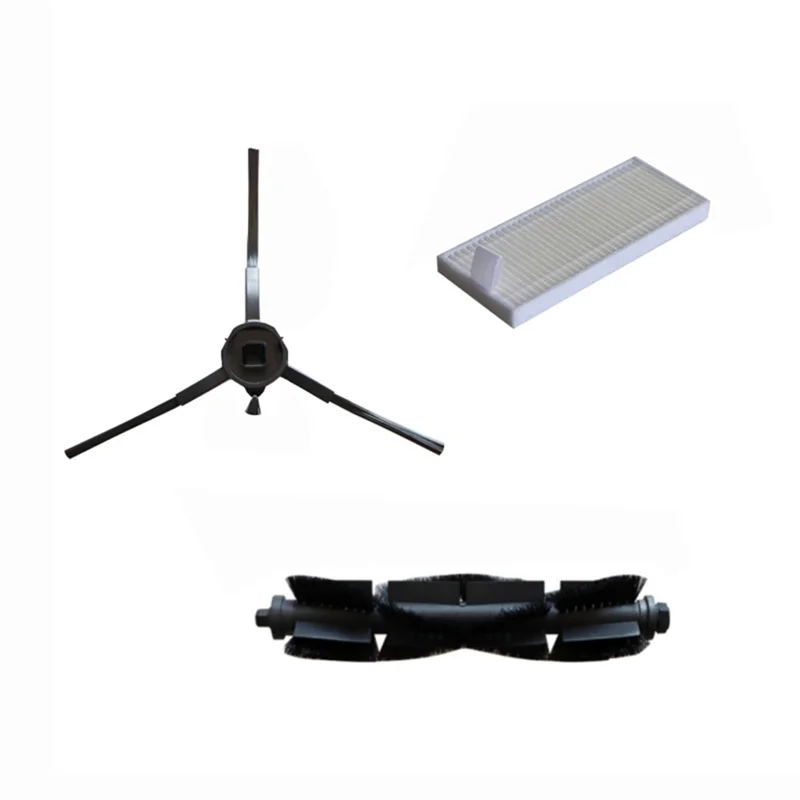 【RECOMMEND】para piezas de repuesto Rowenta x-plorer 70+ RR8497 RR8497WH-cepillo lateral principal y filtro Hepa para Robot aspirador