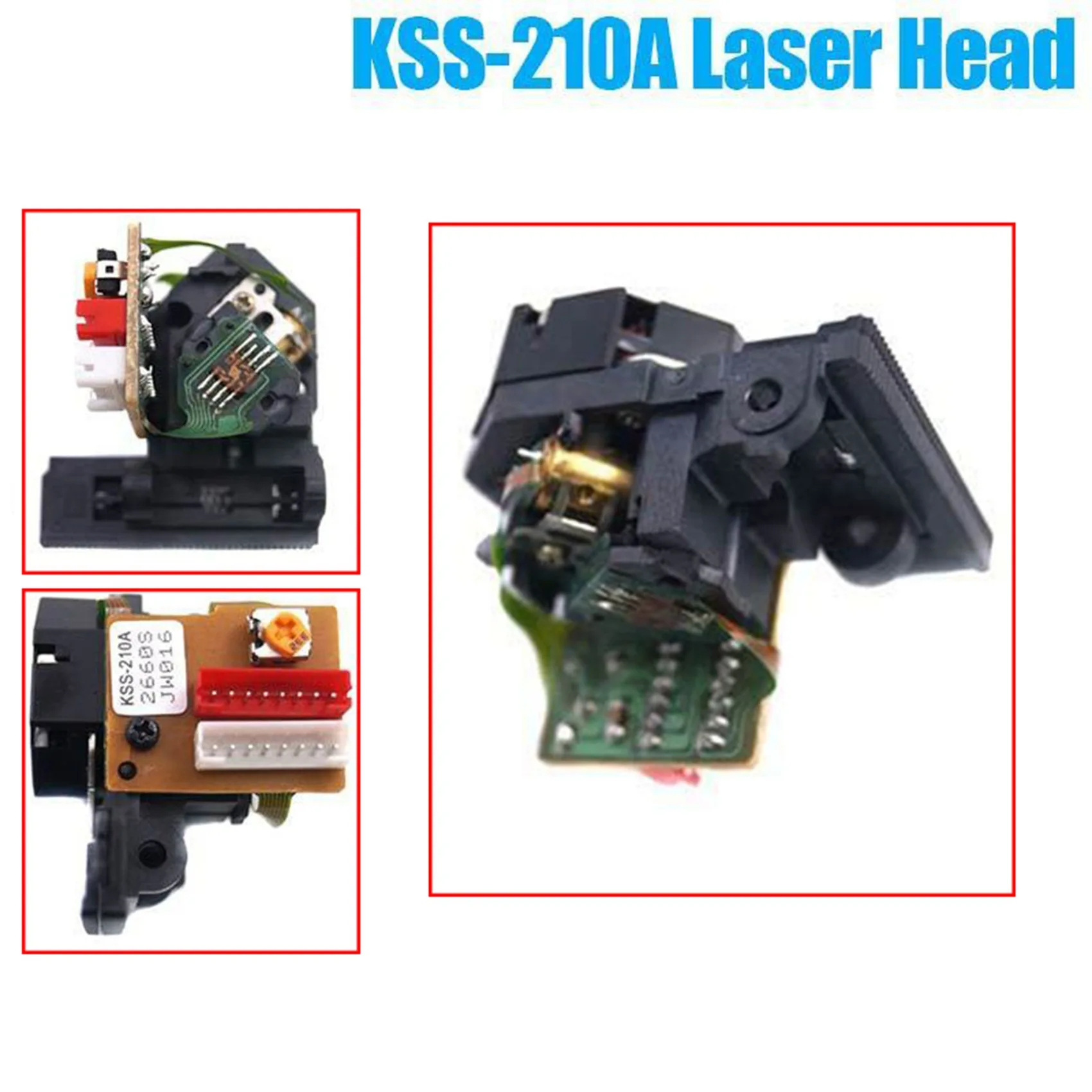 AB53 2X KSS 210A Optical Pick-Up Lens For Sony DVD CD Player Replacement Parts Head