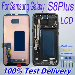 INCELL  Quality S8 Plus Display For Samsung S8+ LCD Display Touch panel Digitizer G955 G955F G955fd G955F G955 Screen With Frame