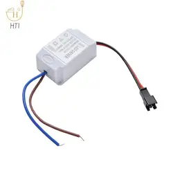 Transformator sterownik zasilacza ledowego elektroniczny Adapter 3x1w prosty AC 85V-265V do DC 2V-12V 300mA sterownik taśmy LED