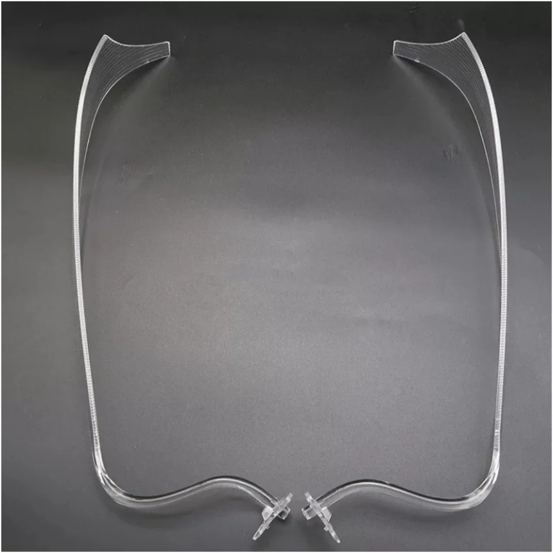 NEW Headlight Eyebrow Acrylic tube Guide Light Fiber Upper For Mercedes GLC CLASS W253 2016 2017 2018 2019 detail image 1