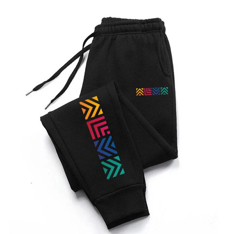 

Men Casual Graphical Printed Sweatpants Spring Autumn Sport Pants Jogger Pants Fleece Warm Soft Comfortable Trousers