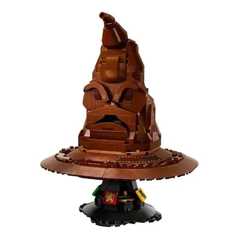 MINISO 561 delar sorterande häxhatt byggstenar modellleksak passar 76429 häxa potted trollkarlshattar samling julklappar 8 best sales Lego Harry Potter minifigurer - №5