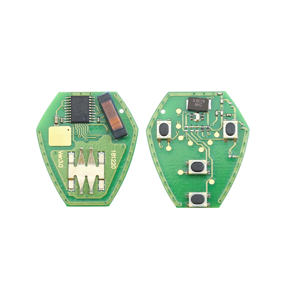 KEYYOU 313.8MHZ PCF7936 ID46 Chip chiave remota per Mitsubishi Eclipse Galant 2006 2007 chiave a distanza Fob OUCG8D-620M-A 3/4 pulsante