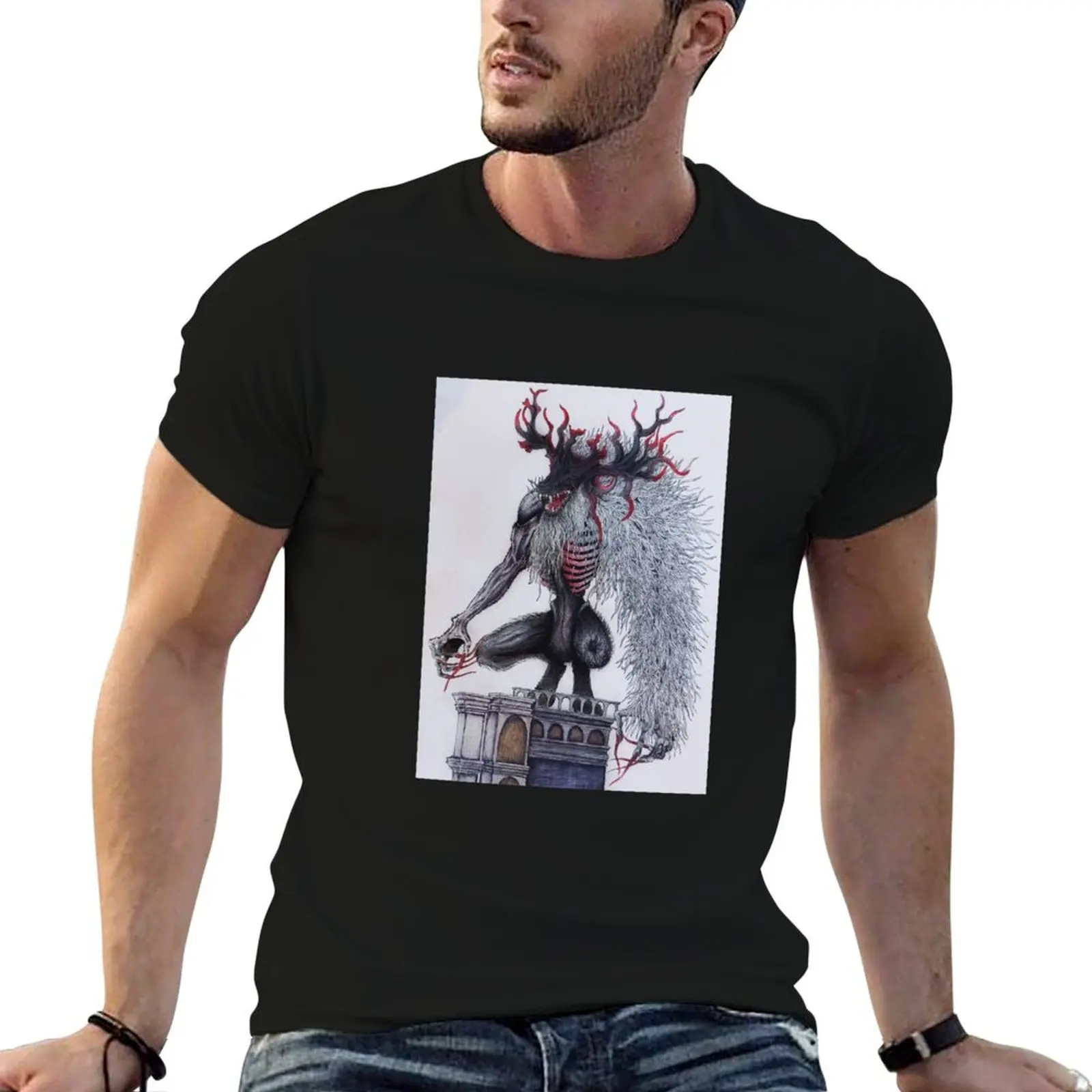 Bloodborne Cleric Beast T-Shirt blacks shirts graphic tee cotton graphic tees man t shirt plain white t shirts men