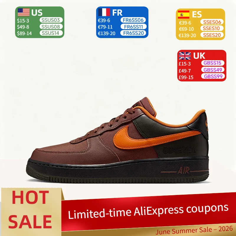 Nike Air Force 1 Low Retro - Zapatillas Bajas Versátiles de Estilo Urbano Clásico, Modernas, Duraderas y Antideslizantes CK2630-201