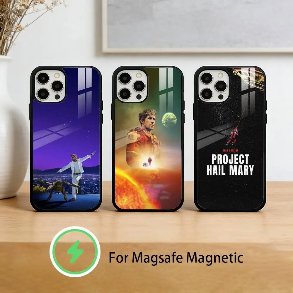 

P-Project Hail Mary Phone Case For iPhone 17,16,15,14,13,12,Plus,Pro,Max For Magnetic Wireless Charge