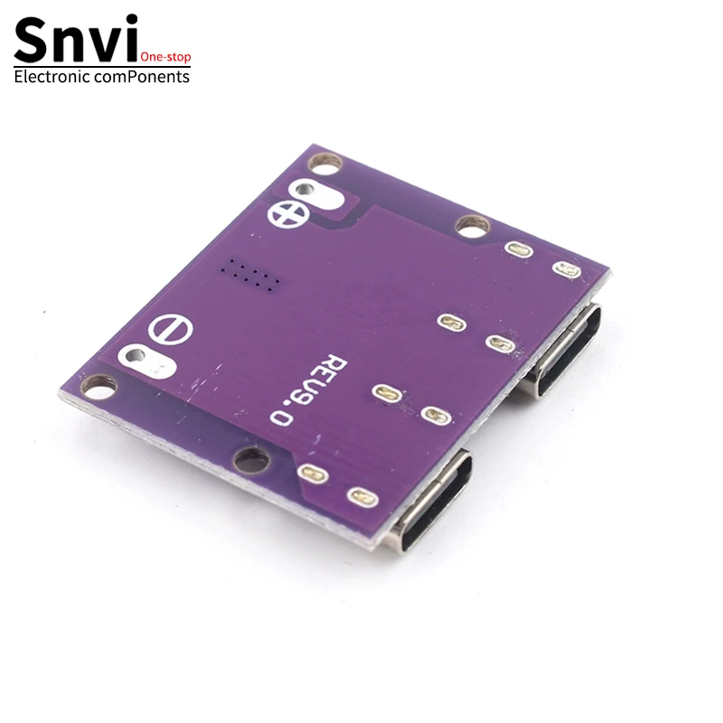 Snvi saída usb dupla TYPE-C DC6V-36V para 5v 3a DC-DC interface dupla TYPE-C módulo step-down módulo de carregamento 9v/12v/24v/36v