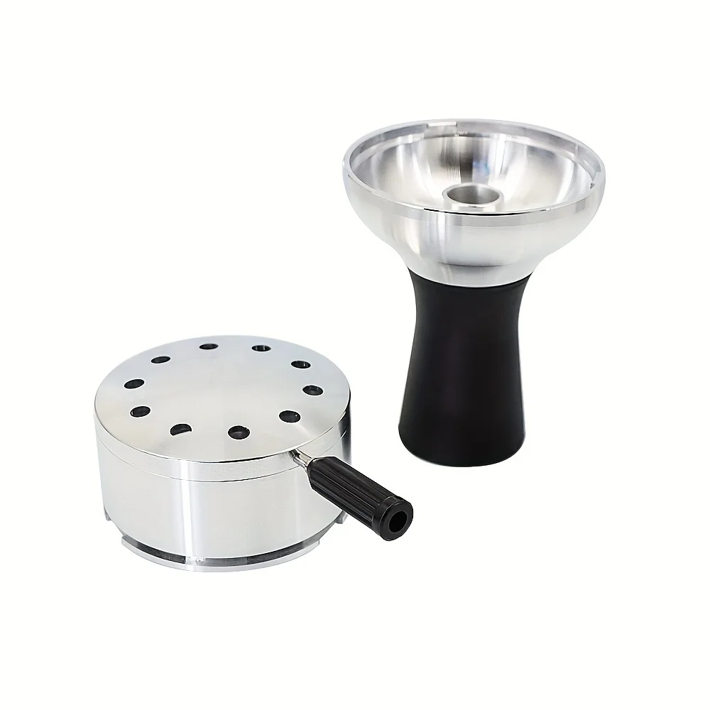 New Shisha Heat Management Base Hookah Tobacco Bowl Coal Holder Nargile Cachimbas Accessories Drop Shipping