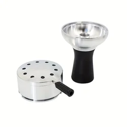 New Shisha Heat Management Base Hookah Tobacco Bowl Coal Holder Nargile Cachimbas Accessories Drop Shipping