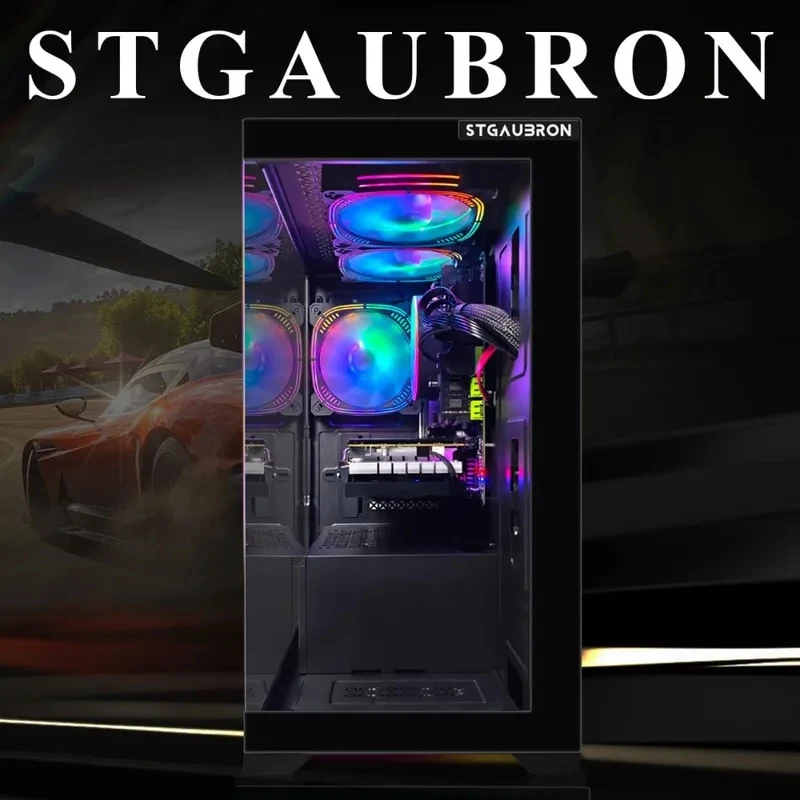 Gaming PC Desktop, Radeon RX 580 16G GDDR5, Core i7 up to 3.9G, 16G RAM, 512G SSD, 600M WiFi - view 3