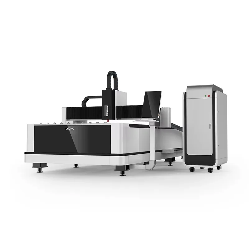 [ขายดี] เครื่องตัดโลหะไฟเบอร์แบบเปิด LFK กำลังสูง 3000W 6000W