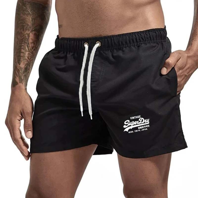 2024 men's swimsuit breathable surfing quick-drying casual shorts,summer new beach pants sexy swimming shorts S-4XL