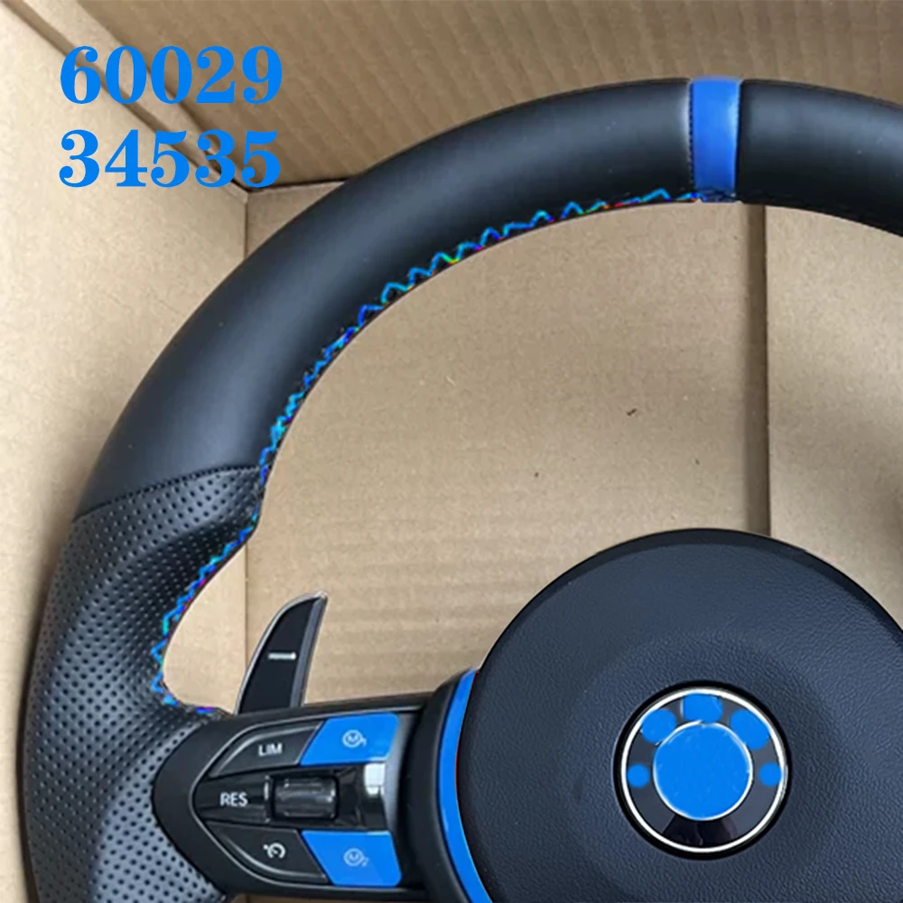 Синий стиль Iceborne, руль для Bmw F10 F30 F31 F20 F25 F22 F36 F33 F32 F80 F82 F11 F18 F01 F90 E90 рулевое управление