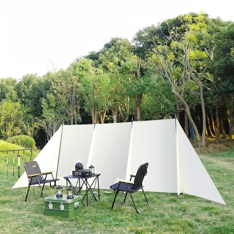 

Portable Stable Outdoor Fence Waterproof Wear-resistant Fabric Solid Durable Fences Large Area Convenient Carry Tent Accessories