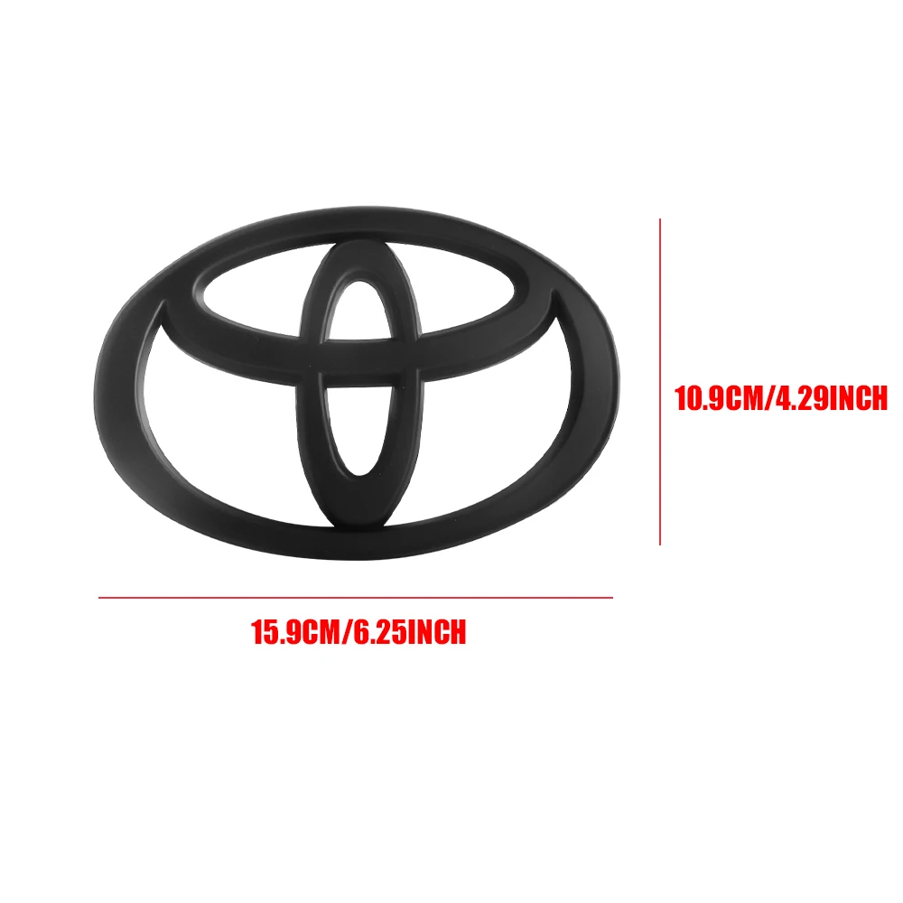 

Эмблема 3D для автомобилей Toyota 2026: для передней решетки, капота, заднего бампера (серии Corolla, Camry, RAV4)