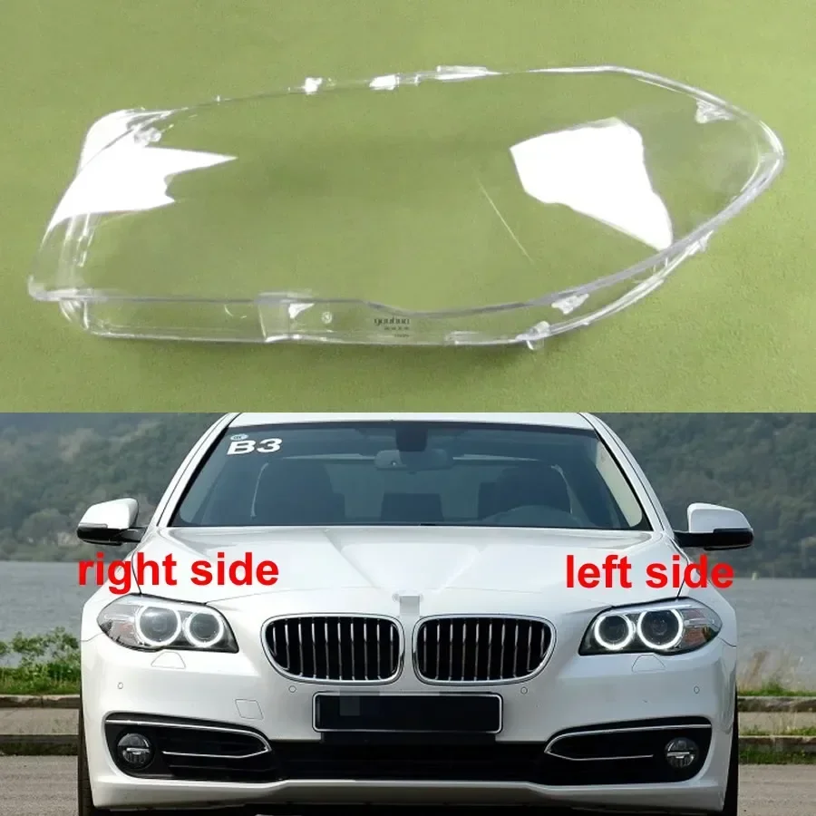 

For BMW 5 Series 2011-2017 F18 F10 520 525 535 530 Headlight Shell Headlamp Transparent Lampshade Cover Lens Plexiglass