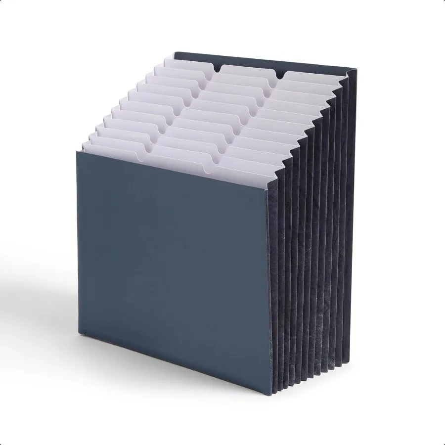 

Expanding 12Pocket Stadium File 12.75 x 13.75 x up to 11.75 Navy 70211