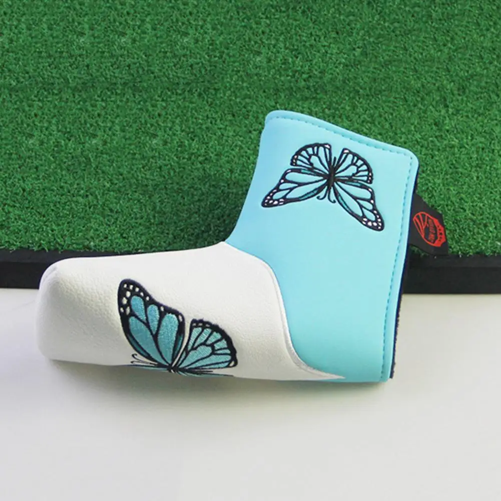 Pluche gevoerde Putter Cover Magnetische gesp Putter Headcover Waterdichte Golf Putter Cover met magnetische sluiting Fijne stiksels