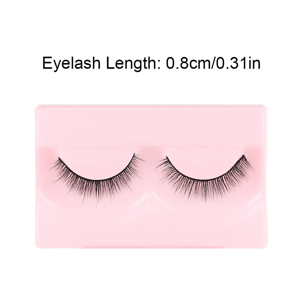 Multicolor Length 0.8cm Figurine  DIY Accessories Simulation False Lash Dolls Modification  Eyelashes