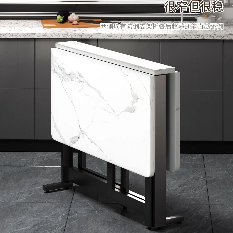 

Dining Wall Folding Apartment Mounted Saving Small Space Compact Kitchen Foldable Household Home Desk Minimalist Cafe Table