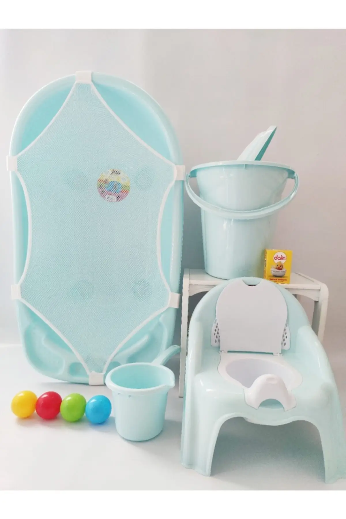 Conjunto de lavagem do bebê banheira do bebê