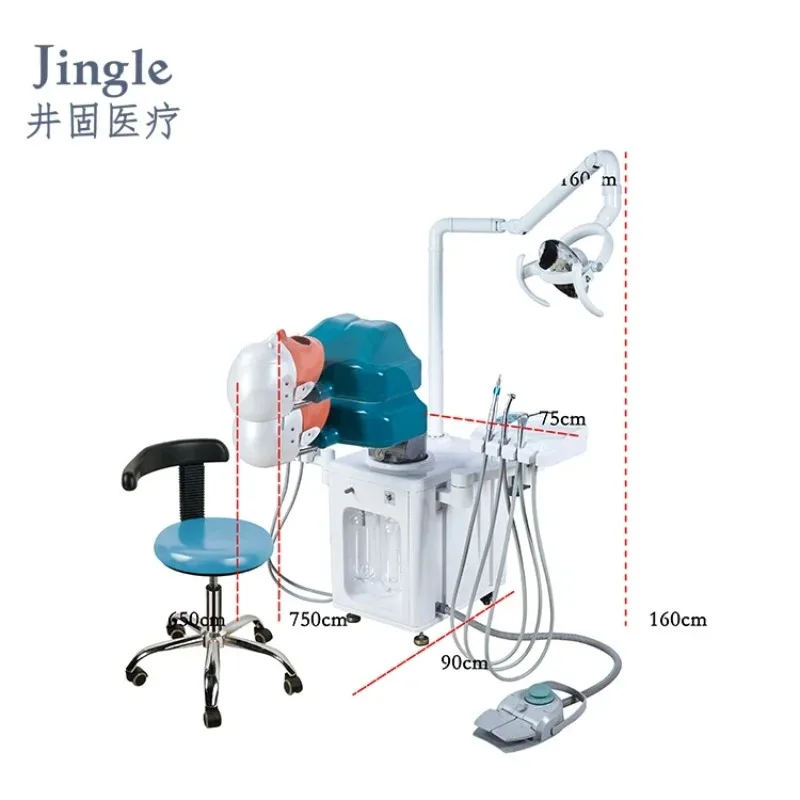 تصميم جديد نموذج دينتا معدات التدريس محاكي دينتا الطبي