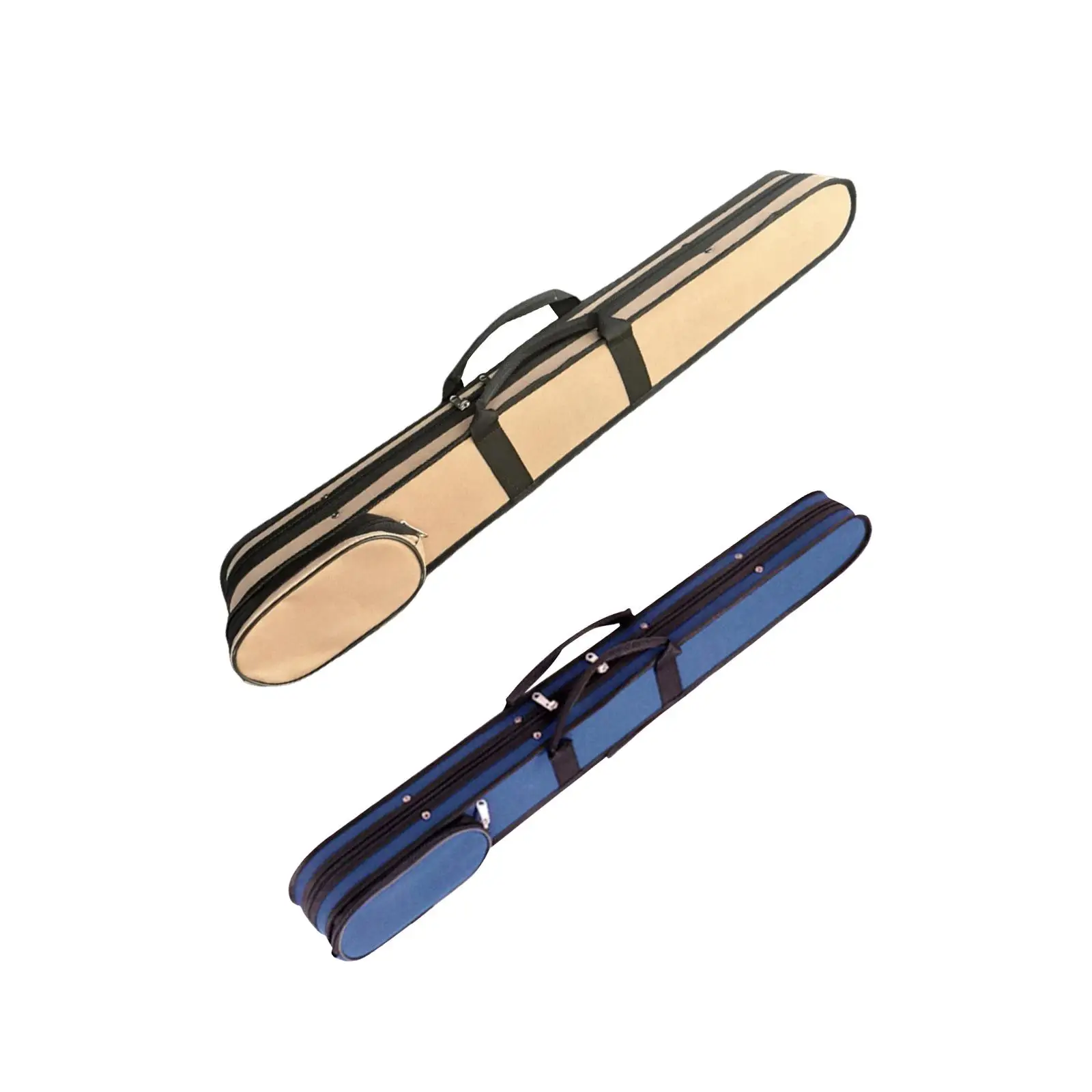 

Bow Holder Waterproof Oxford Cloth Instrument Accessory Padded with Handle Sturdy Bow Bag Bass Bow Box for Stage Performance