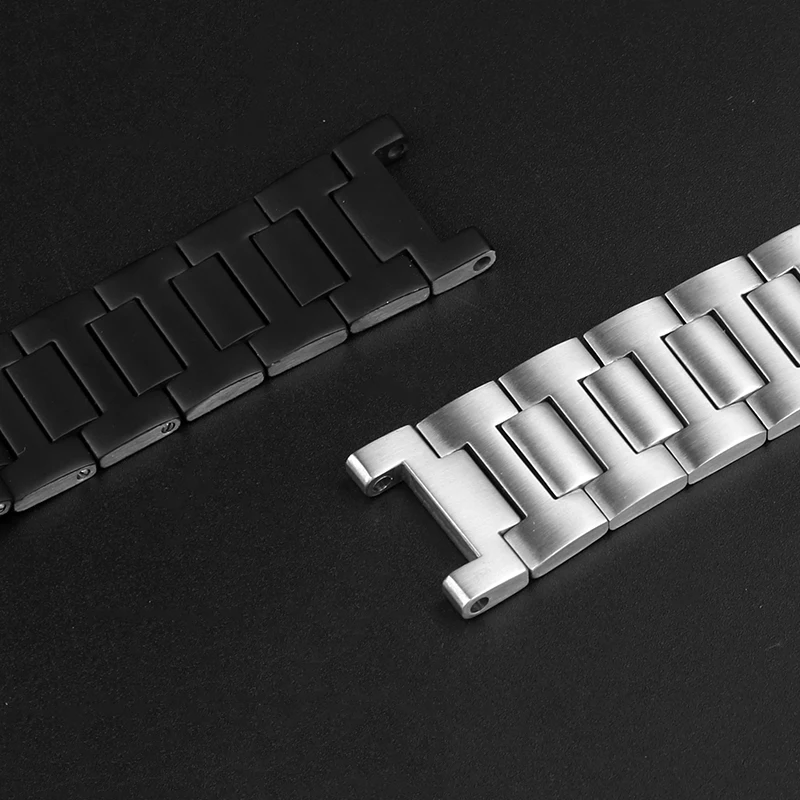 Bracelet Notch Precision steel 20*12MM 22*14MM Watch Band Wristband Folding Clasp For Cartier Pasha Stainless steel Watch Strap