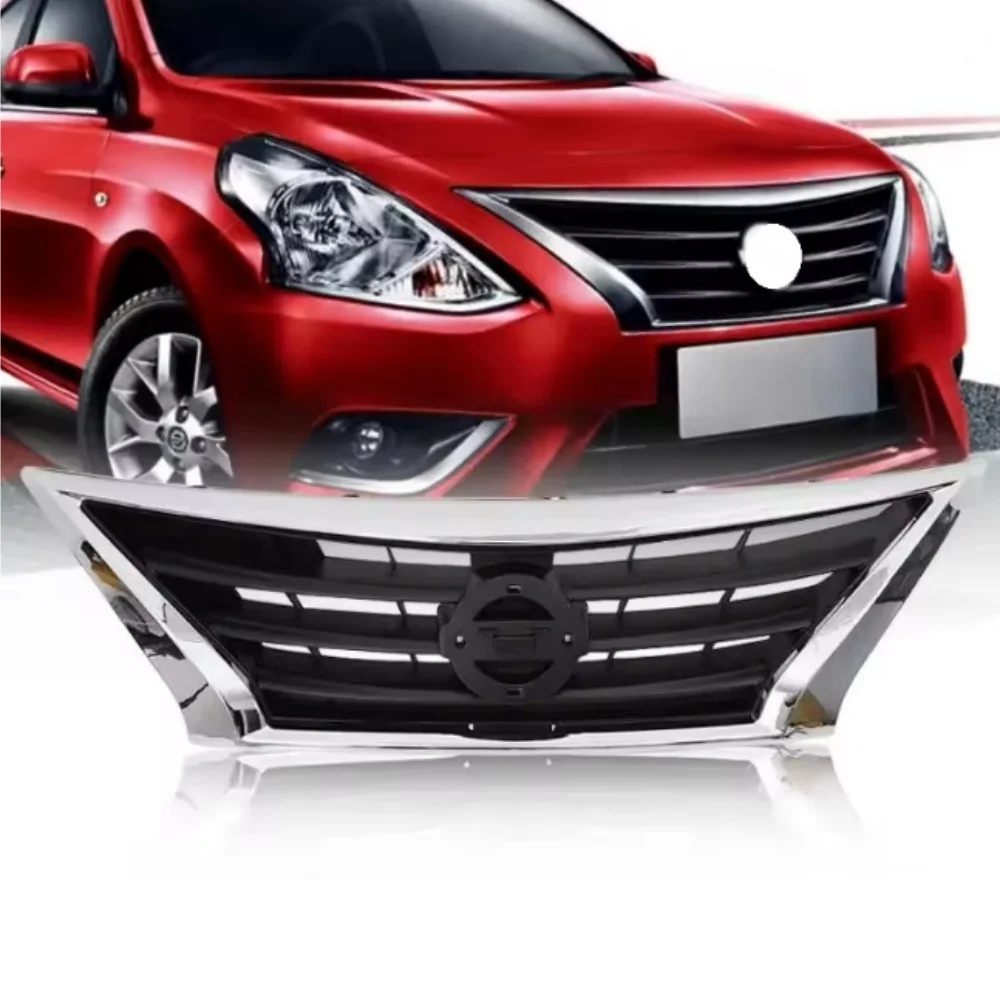 Przedni zderzak kratka wentylacyjna przednia twarz dla Nissan sunny 2014-2018