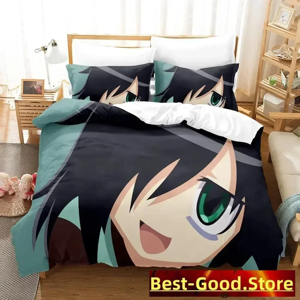 

2023 Watamote Bedding Set Duvet Cover Sheet Printed Bed Set Pillowcase Bed Full Queen King Size Comforter Bedroom